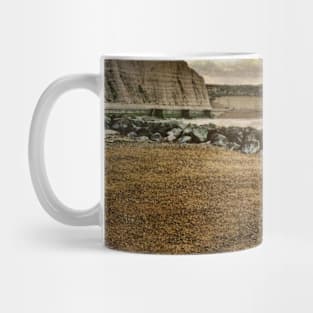 The Beach and Cliffs at Rottingdean Mug